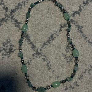 Elegant Green Beaded Necklace
